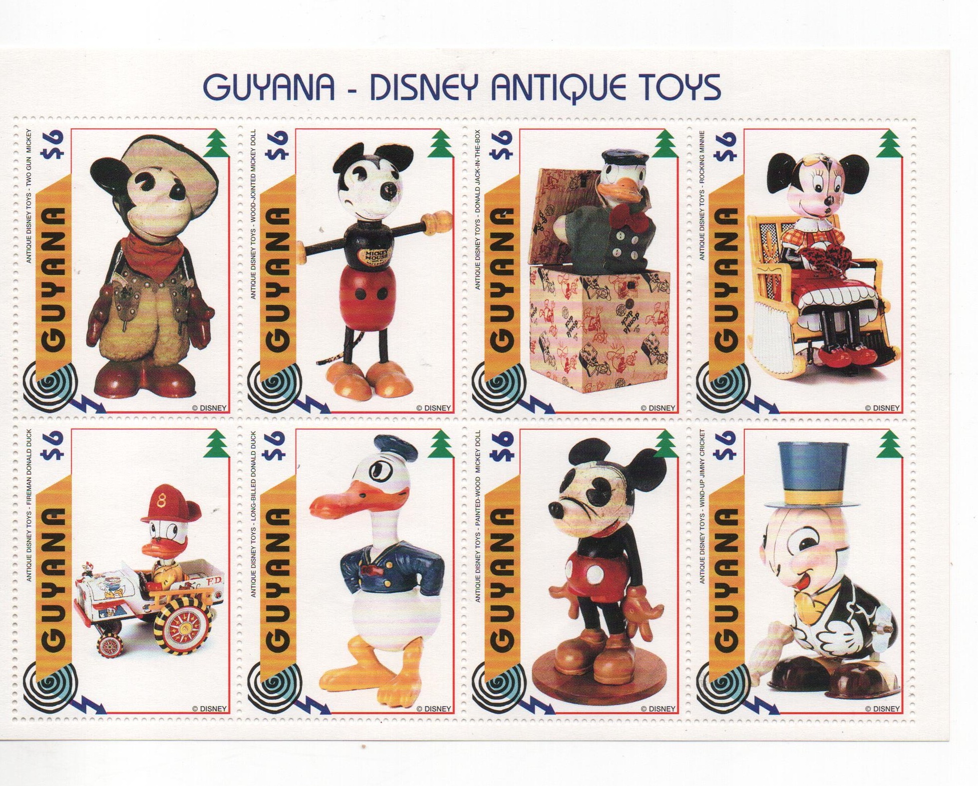 GUYANA DEL AÑO 1996 DE WALT DISNEY